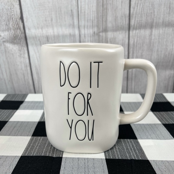 Rae Dunn Mug - DO IT FOR YOU - Picture 1 of 2